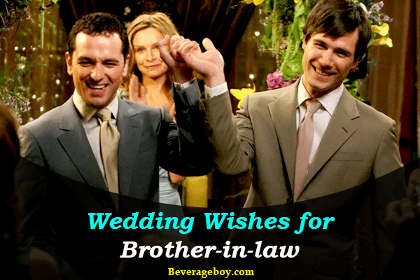 Wedding Wishes for Brother-in-law