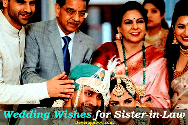 Wedding Wishes for Sister-in-Law